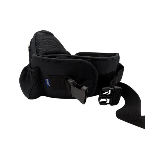 Bethbear Adjustable Support Waist Seat Carrier Belt with Storage Pouch Black - Picture 7 of 10